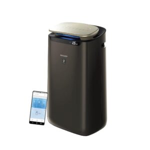 SHARP Air Purifier for Room FX-J80M-H with Plasmacluster (Removes Bacteria, Virus, Odor, Mold, VOCs) I WiFi I HEPA H14 & Carbon & Pre Filter| JAPAN TECHNOLOGY I Traps 99.97% Pollutants I 680 Sq. Ft.