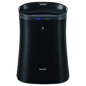 SHARP Room Air Purifier FP-GM50E-B With Plasmacluster Ion Technology, Haze Mode And Anti-Dust Mode | Coverage Area: Upto 450 Ft², Black