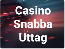 Snabba Casino Trygghet och Snabba Uttag för Spelare
